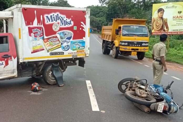 ಕಾರ್ಕಳದ ಸಾಣೂರು ಬಳಿ ಭೀಕರ ಅಪಘಾತ: ವಿದ್ಯಾರ್ಥಿ ಸಾವು