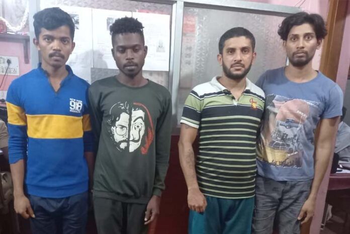 ಜಿಂಕೆ ಕೋಡು ಅಕ್ರಮ ಸಾಗಾಟ: ನಾಲ್ವರ ಬಂಧನ