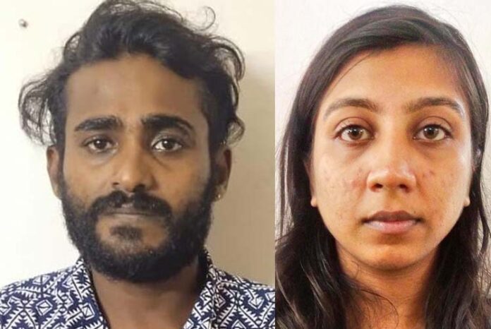 ಮಂಗಳೂರು ಸಿಸಿಬಿ ಪೊಲೀಸರ ಕಾರ್ಯಾಚರಣೆ: ವಿದ್ಯಾರ್ಥಿಗಳಿಗೆ ಗಾಂಜಾ ಪೂರೈಸುತ್ತಿದ್ದ ಖತರ್ನಾಕ್ ದಂಪತಿ ಅಂದರ್ ಸಾರ್ವಜನಿಕರಿಗೆ ಹಾಗೂ ಕಾಲೇಜು ವಿದ್ಯಾರ್ಥಿಗಳಿಗೆ ಗಾಂಜಾ ಮಾರಾಟ ಮಾಡುತ್ತಿದ್ದ ಕುಖ್ಯಾತ ಆರೋಪಿ ವಿಖ್ಯಾತ್ ಯಾನೆ ವಿಕ್ಕಿ ಬಪ್ಪಾಲ್(೨೮) ಹಾಗೂ ಆತನ ಪತ್ನಿ ಅಂಜನಾ(೨೧) ಎಂಬವರನ್ನು ಸಿಸಿಬಿ ಪೊಲೀಸರು ಬಂಧಿಸಿದ್ದು, ಆರೋಪಿಗಳಿಂದ ೨೨ ಸಾವಿರ ಮೌಲ್ಯದ ಗಾಂಜಾ ಸೇರಿದಂತೆ ಒಟ್ಟು ೯೨ ಸಾವಿರ ಮೊತ್ತದ ಸೊತ್ತುಗಳನ್ನು ವಶಪಡಿಸಿಕೊಂಡಿದ್ದಾರೆ. ಈ ಆರೋಪಿಗಳು ಮಂಗಳೂರು ನಗರದಲ್ಲಿ ಕಾಲೇಜಿನ ವಿದ್ಯಾರ್ಥಿಗಳಿಗೆ ಹಾಗೂ ಸಾರ್ವಜನಿಕರಿಗೆ ಗಾಂಜಾವನ್ನು ಮಾರಾಟ ಮಾಡುತ್ತಿದ್ದ ಬಗ್ಗೆ ಹಾಗೂ ಸೇವನೆ ಮಾಡುತ್ತಿದ್ದ ಬಗ್ಗೆ ಖಚಿತ ಮಾಹಿತಿ ಪಡೆದ ಸಿಸಿಬಿ ಇನ್‌ಸ್ಪೆಕ್ಟರ್ ಮಹೇಶ್ ಪ್ರಸಾದ್ ಮತ್ತು ಪಿಎಸ್‌ಐ ರಾಜೇಂದ್ರ ಬಿ ನೇತೃತ್ವದ ಮಂಗಳೂರು ಸಿಸಿಬಿ ಪೊಲೀಸರು ಮಂಗಳೂರಿನ ನಗರದ ಕಾವೂರು ಶಂಕರ ನಗರ ಕೆ ಸಿ ಆಳ್ವ ಲೇಔಟ್ ನ ಮನೆಯೊಂದಕ್ಕೆ ದಾಳಿ ನಡೆಸಿ ಆರೋಪಿಗಳನ್ನು ಬಂಧಿಸಿದ್ದಾರೆ. ಆರೋಪಿಗಳಿಂದ ಒಟ್ಟು ೨,೨೦೦ ಕೆ ಜಿ ತೂಕದ ರೂ. ೨೨,೦೦೦ ಮೌಲ್ಯದ ಗಾಂಜಾ, ೧,೫೦೦ ನಗದು, ಮೊಬೈಲ್ ಫೋನ್ ಮತ್ತು ಡಿಜಿಟಲ್ ತೂಕ ಮಾಪನವನ್ನು ವಶಪಡಿಸಿಕೊಳ್ಳಲಾಗಿದೆ. ಈ ಗಾಂಜಾ ಮಾರಾಟ ಜಾಲದಲ್ಲಿ ಇನ್ನೂ ಹಲವು ಆರೋಪಿಗಳು ಭಾಗಿಯಾಗಿರುವ ಮಾಹಿತಿ ಪೊಲೀಸರಿಗೆ ಲಭಿಸಿದ್ದು, ಪತ್ತೆ ಕಾರ್ಯ ಮುಂದುವರಿದಿದೆ. ಆರೋಪಿಗಳ ಪೈಕಿ ವಿಖ್ಯಾತ್ ಯಾನೆ ವಿಕ್ಕಿ ಬಪ್ಪಾಲ್ ವಿರುದ್ದ ಈ ಹಿಂದೆ ಮಂಗಳೂರು ನಗರದ ದಕ್ಷಿಣ, ಉತ್ತರ, ಬರ್ಕೆ, ಉರ್ವಾ, ಗ್ರಾಮಾಂತರ, ಕಂಕನಾಡಿ ನಗರ ಪೊಲೀಸ್ ಠಾಣೆಯಲ್ಲಿ ಹಲ್ಲೆ, ಕೊಲೆ ಯತ್ನ, ಜೀವ ಬೆದರಿಕೆ, ಕರ್ತವ್ಯಕ್ಕೆ ಅಡ್ಡಿ ಪಡಿಸಿರುವ ಹಾಗೂ ಕಿಡ್ನಾಫ್ ಗೆ ಸಂಬಂಧಪಟ್ಟಂತೆ ಒಟ್ಟು ೧೩ ಪ್ರಕರಣಗಳು ದಾಖಲಾಗಿವೆ. ಅಂಜನಾ ಎಂಬಾಕೆಯ ವಿರುದ್ಧ ಈ ಹಿಂದೆ ಕಂಕನಾಡಿ ನಗರ ಹಾಗೂ ಮಂಗಳೂರು ದಕ್ಷಿಣ ಪೊಲೀಸ್ ಠಾಣೆಯಲ್ಲಿ ಹಲ್ಲೆ ಹಾಗೂ ಕೊಲೆ ಯತ್ನ ಪ್ರಕರಣ ದಾಖಲಾಗಿದೆ. ಆರೋಪಿ ಹಾಗೂ ಆತನ ಪತ್ನಿ ಜೊತೆ ಸೇರಿಕೊಂಡು ಮಂಗಳೂರು ನಗರದ ಎಂ ಜಿ ರಸ್ತೆಯಲ್ಲಿರುವ ವಿದ್ಯಾಸಂಸ್ಥೆಗಳ ಪರಿಸರದಲ್ಲಿ, ಕೆಪಿಟಿ, ಕದ್ರಿ, ಜೆಪ್ಪು ಬಪ್ಪಾಲ್ ಪರಿಸರದಲ್ಲಿ ಗಾಂಜಾವನ್ನು ವಿದ್ಯಾರ್ಥಿಗಳಿಗೆ ಹಾಗೂ ಸಾರ್ವಜನಿಕರಿಗೆ ಮಾರಾಟ ಮಾಡುತ್ತಿದ್ದರು ಎಂದು ಪೊಲೀಸರು ತಿಳಿಸಿದ್ದಾರೆ.ಆರೋಪಿಗಳ ವಿರುದ್ಧ ಸೆನ್ ಕ್ರೈಂ ಪೊಲೀಸ್ ಠಾಣೆಯಲ್ಲಿ ಪ್ರಕರಣ ದಾಖಲಾಗಿದೆ.