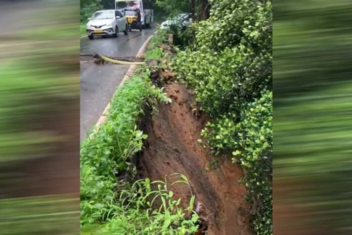 ದಕ್ಷಿಣ ಕನ್ನಡದಲ್ಲಿ ಭೂಕುಸಿತ: ಆತಂಕ ಹುಟ್ಟಿಸಿದ ಗುರುಪುರ ಪರಿಸರ!
