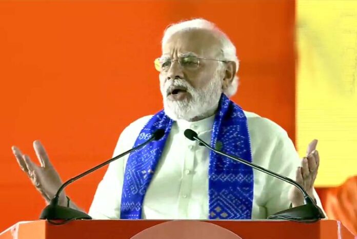 ಬಿಜೆಪಿಯ ಡಬಲ್ ಎಂಜಿನ್ ಸರ್ಕಾರದಿಂದ ತೆಲಂಗಾಣದ ಅಭಿವೃದ್ಧಿ: ಬೃಹತ್ ರ್‍ಯಾಲಿಯಲ್ಲಿ ಪ್ರಧಾನಿ ಮೋದಿ!