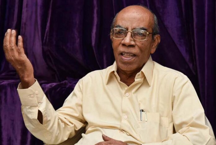 ಕರ್ನಾಟಕ ಸಾಹಿತ್ಯ ಅಕಾಡೆಮಿಯ ಮಾಜಿ ಅಧ್ಯಕ್ಷ, ಸಾಹಿತ್ಯ ವಿಮರ್ಶಕ ಪ್ರೊ. ಎಂ.ಎಚ್​.ಕೃಷ್ಣಯ್ಯ ಇನ್ನಿಲ್ಲ