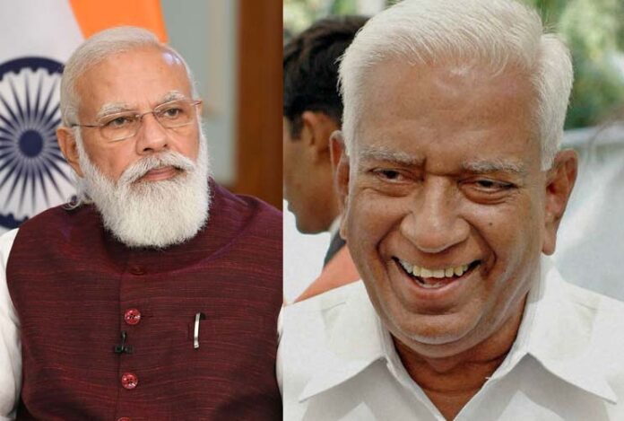 ಪ್ರಧಾನಿ ಮೋದಿಯನ್ನು ಶ್ರೀಕೃಷ್ಣನಿಗೆ ಹೋಲಿಸಿದ ವಜುಭಾಯಿ​ ವಾಲಾ