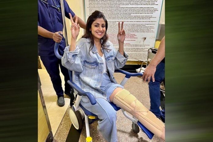 ಶೂಟಿಂಗ್ ನಲ್ಲಿ ನಟಿ ಶಿಲ್ಪಾ ಶೆಟ್ಟಿಗೆ ಗಾಯ: 6 ವಾರ ವಿಶ್ರಾಂತಿಗೆ ವೈದ್ಯರ ಸೂಚನೆ