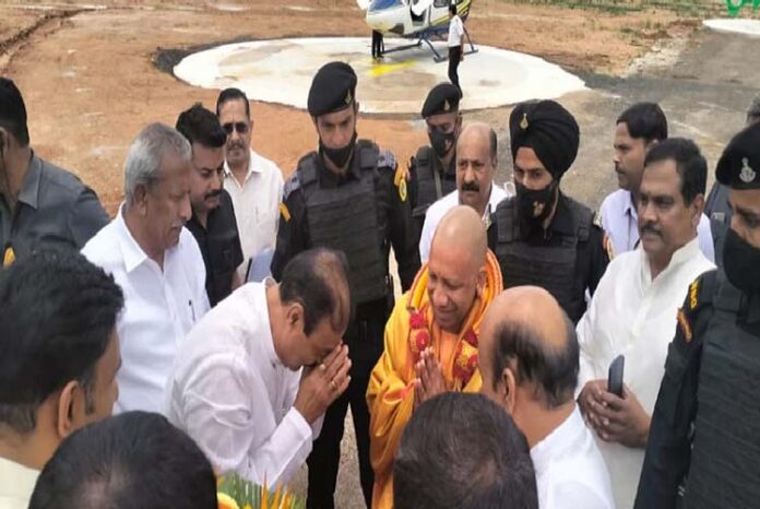 ರಾಜ್ಯಕ್ಕೆ ಉತ್ತರ ಪ್ರದೇಶ ಸಿಎಂ​: ಕ್ಷೇಮವನ ಉದ್ಘಾಟನೆ ಮಾಡಿದ ಯೋಗಿ ಆದಿತ್ಯನಾಥ್