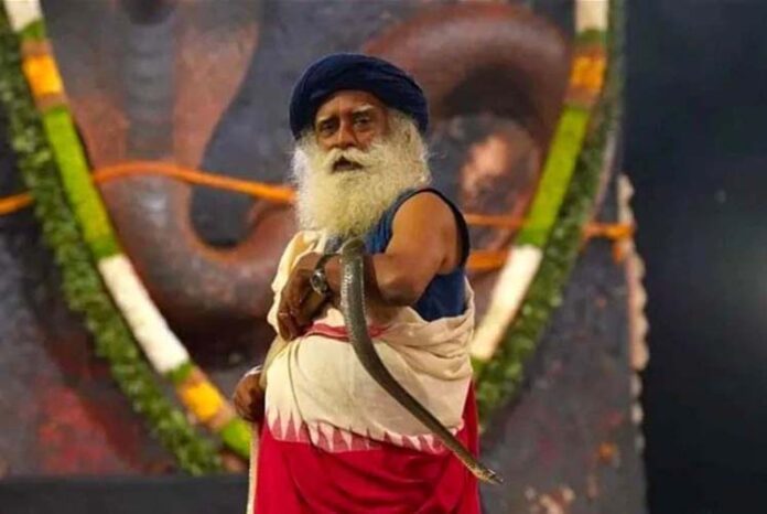 ಸದ್ಗುರು ಕೈಯಲ್ಲಿ ಹಿಡಿದಿದ್ದ ಹಾವಿಗೆ ಪ್ರೀತಿಯ ಉಪಚಾರ, ಯಾವುದೇ ಹಾನಿಯಾಗಿಲ್ಲ: ಈಶಾ ಫೌಂಡೇಶನ್ ಸ್ಪಷ್ಟನೆ