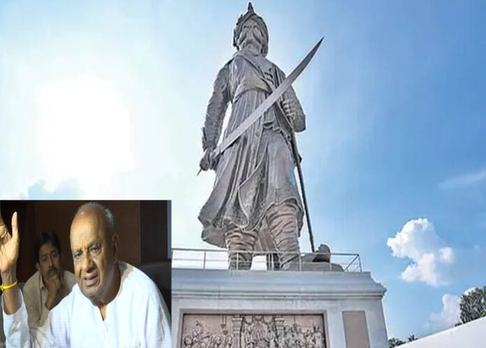 ಕೆಂಪೇಗೌಡರ ಪ್ರತಿಮೆ ಅನಾವರಣ: ದೇವೇಗೌಡರಿಗೆ ಆಹ್ವಾನವಿತ್ತು ಎಂದ ಬಿಜೆಪಿ ವಿರುದ್ಧ ತಿರುಗಿಬಿದ್ದ ಜೆಡಿಎಸ್