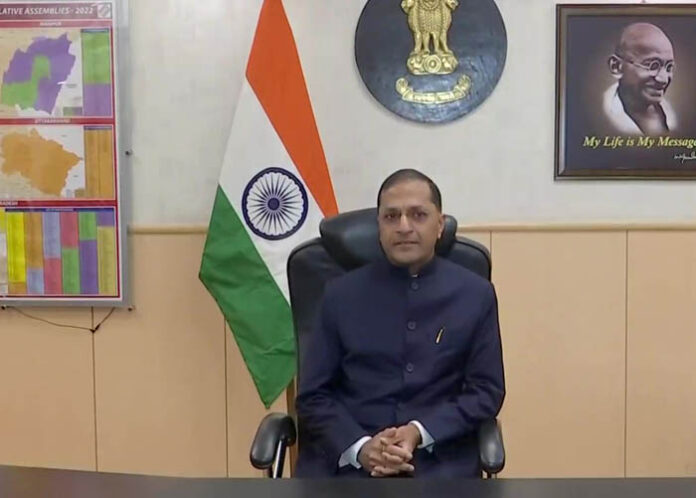 ಭಾರತದ ನೂತನ ಚುನಾವಣಾ ಆಯುಕ್ತರಾಗಿ ಅಧಿಕಾರ ವಹಿಸಿಕೊಂಡ ಅರುಣ್ ಗೋಯಲ್