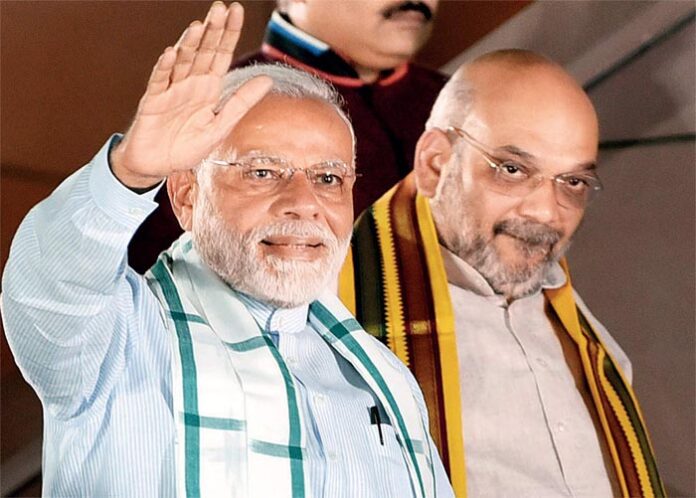 ಗುಜರಾತ್ ವಿಧಾನಸಭೆ ಚುನಾವಣೆ : ಪ್ರಧಾನಿ ಮೋದಿ, ಅಮಿತ್ ಶಾ ಮತದಾನ