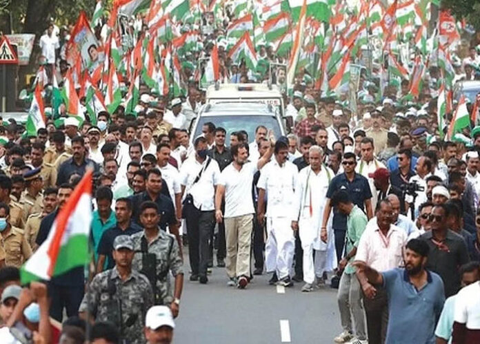 ಕೋವಿಡ್ ನಿಯಮ ಪಾಲಿಸಿ ಇಲ್ಲವಾದರೆ ಯಾತ್ರೆ ನಿಲ್ಲಿಸಿ: ಕೇಂದ್ರದಿಂದ ರಾಗಾಗೆ ಸೂಚನೆ