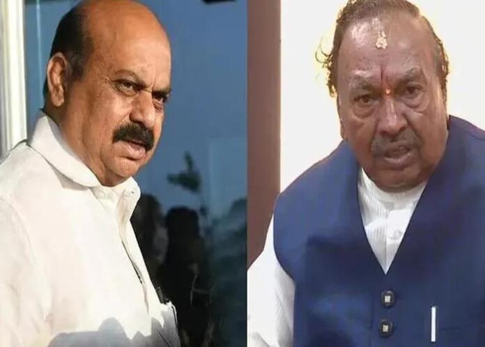 ನಿರಪರಾಧಿ ಎಂದು ಸಾಬೀತಾದಮೇಲೂ ಸಚಿವ ಸ್ಥಾನ ಯಾಕೆ ಸಿಕ್ಕಿಲ್ಲ? : ಸಿಎಂಗೆ ಈಶ್ವರಪ್ಪ ಪ್ರಶ್ನೆ