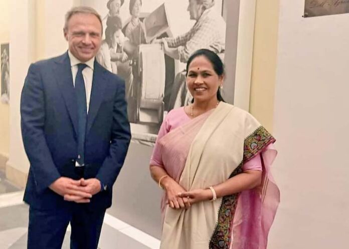 ಇಟಲಿಯಲ್ಲಿ ಸಚಿವೆ ಶೋಭಾ ಕರಂದ್ಲಾಜೆ: ಕೃಷಿ ಉತ್ಪನ್ನಗಳ ರಫ್ತು ಬಗ್ಗೆ ಚರ್ಚೆ