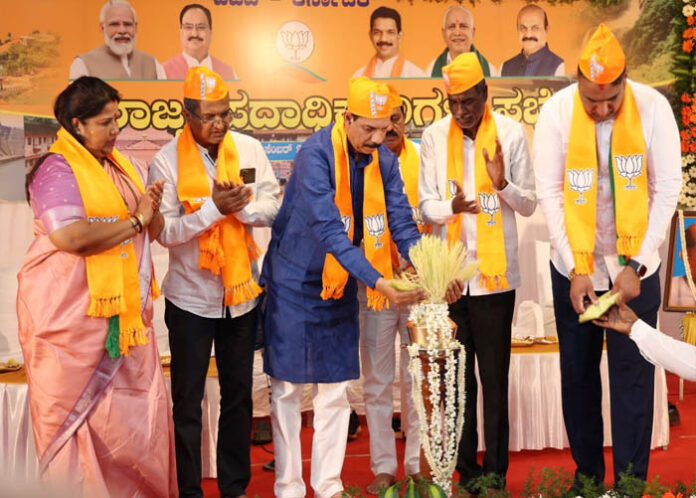 ರಾಜ್ಯದಲ್ಲಿ ಅಭಿವೃದ್ಧಿಪರ ಬಿಜೆಪಿಗೇ ಅಧಿಕಾರ ಖಚಿತ: ನಳಿನ್‍ಕುಮಾರ್ ಕಟೀಲು ವಿಶ್ವಾಸ