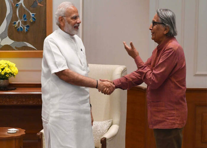 ಪ್ರಸಿದ್ಧ ವಾಸ್ತುಶಿಲ್ಪಿ ಬಾಲಕೃಷ್ಣ ವಿಠ್ಠಲದಾಸ್ ದೋಶಿ ನಿಧನ: ಪ್ರಧಾನಿ ಮೋದಿ ಸಂತಾಪ