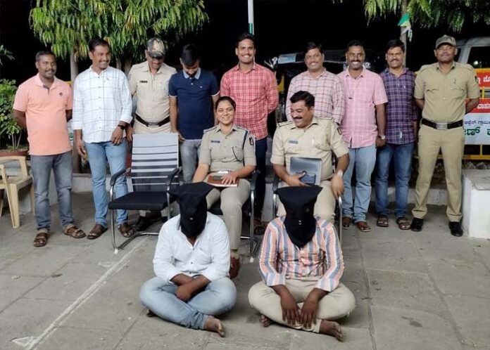 ಶಾಲಾ ಬಾಲಕನ ಅಪಹರಣ ಪ್ರಕರಣ: ಇಬ್ಬರು ಆರೋಪಿಗಳ ಬಂಧನ