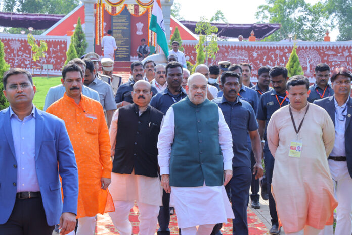 ಇಂದು ಅಮಿತ್ ಶಾ ರಾಜ್ಯ ಪ್ರವಾಸ, 'ವಿಜಯ ಸಂಕಲ್ಪ ರಥ ಯಾತ್ರೆ'ಗೆ ಚಾಲನೆ